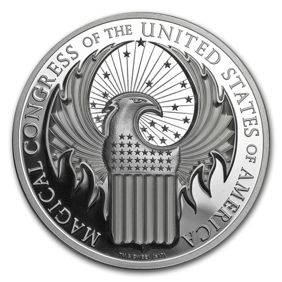 2017 1 oz Proof Silver Fantastic Beasts & Where to Find Them HR 2017 1 oz Proof Silver Fantastic Beasts & Where to Find Them HR